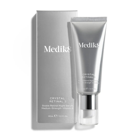 Medik8 Crystal Retinal 3 stable retinal night serum 30ml tube with box